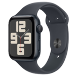 Apple Watch SE 2022 GPS 44MM Midnight Aluminum Case with Midnight Sport Band