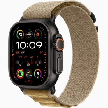 Apple Watch Ultra 2 GPS + CELLULAR 49MM Black Titanium Case with Alpine Loop