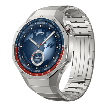 HUAWEI Watch GT 5 Pro 46mm Titanium Alloy frame with Titanium Strap