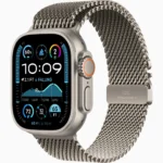 Apple Watch Ultra 2 GPS + CELLULAR 49MM Natural Titanium Case with Titanium Milanese Loop