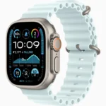 Apple Watch Ultra 2 GPS + CELLULAR 49MM Natural Titanium Case with Ocean Band
