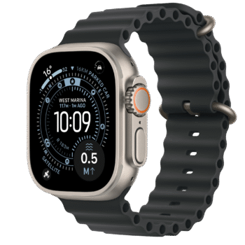 Apple Watch Ultra 3 49MM Natural Titanium Case GPS + CELLULAR with Ocean Band