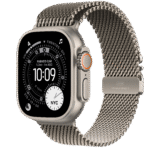 Apple Watch Ultra 3 49MM Natural Titanium Case GPS + CELLULAR with Natural Titanium Milanese Loop