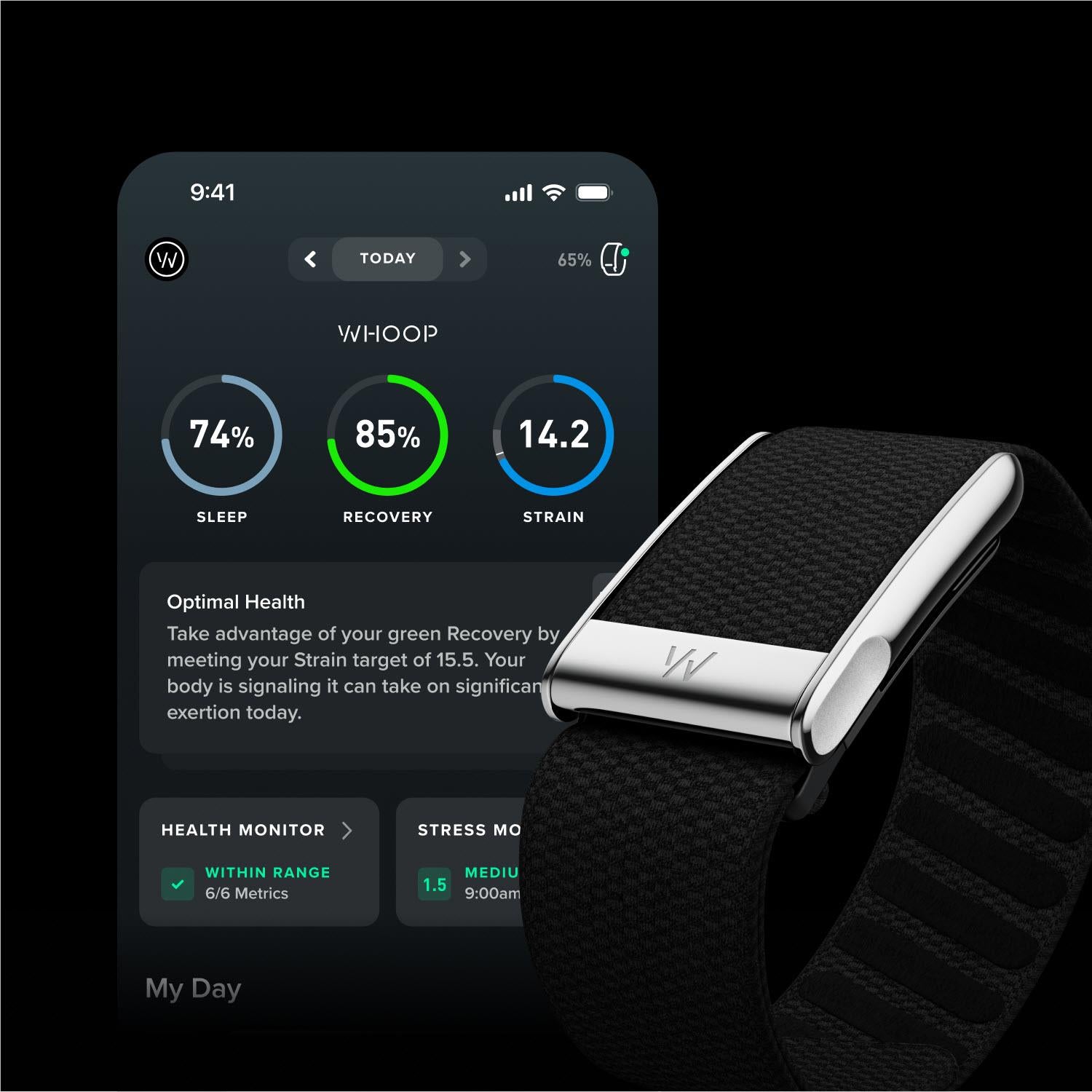 whoop-life-mg-cellmart-11 WHOOP Life MG Sensor SuperKnit Luxe Band Wireless PowerPack Price in Pakistan - CellMart 11