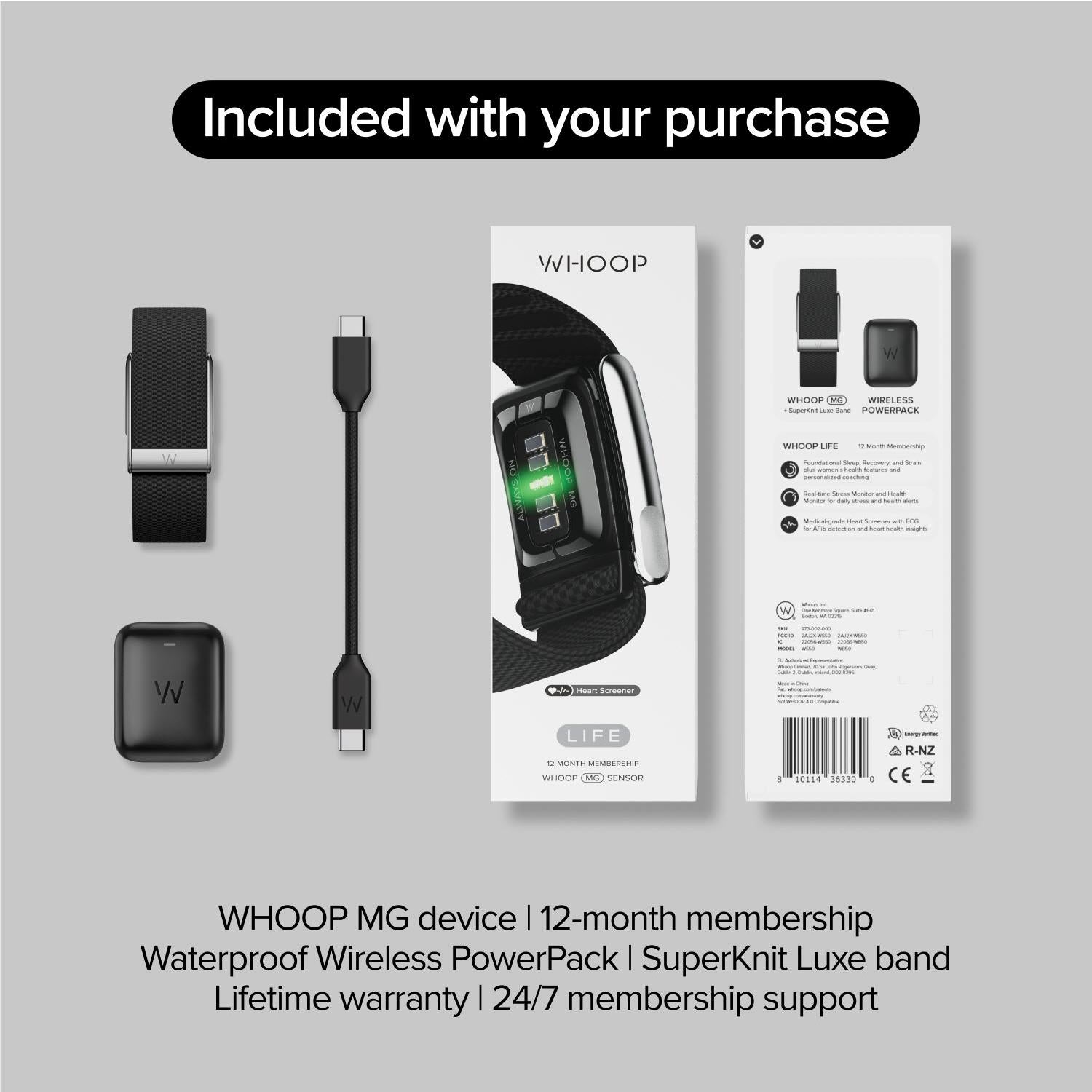 whoop-life-mg-cellmart-8 WHOOP Life MG Sensor SuperKnit Luxe Band Wireless PowerPack Price in Pakistan - CellMart 8