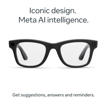 Ray-Ban Meta Wayfarer Gen 2 AI Glasses RW4012 Matte Black / Polarised Gradient Graphite