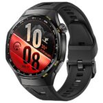 Huawei Watch GT 7 Pro 46mm Black Titanium Alloy Case with Black Fluororubber Strap