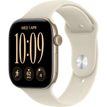 Apple Watch Series 12 GPS 42MM Light Gold Aluminum Case with Sand Sport Band